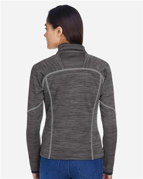 North End Women's Flux Mélange Bonded Fleece Jacket 78697