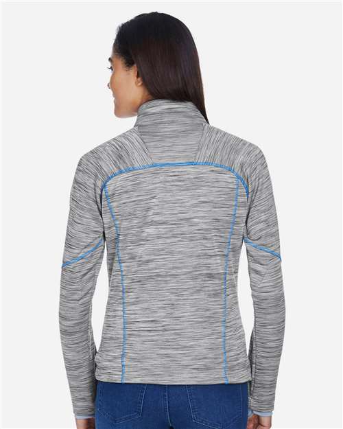 North End Women's Flux Mélange Bonded Fleece Jacket 78697