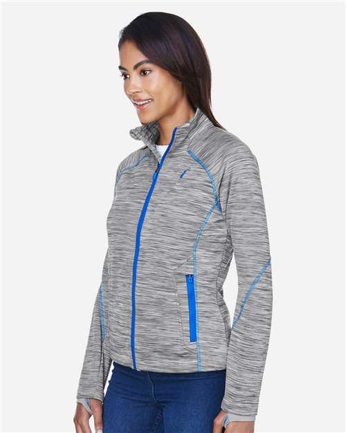 North End Women's Flux Mélange Bonded Fleece Jacket 78697