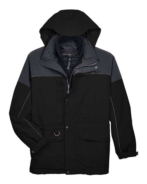 North End Men's 3-in-1 Two-Tone Parka 88006