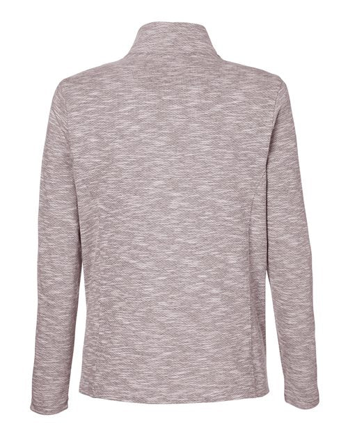 North End Women's Eclipse Jacquard Quarter-Zip Pullover NE415W