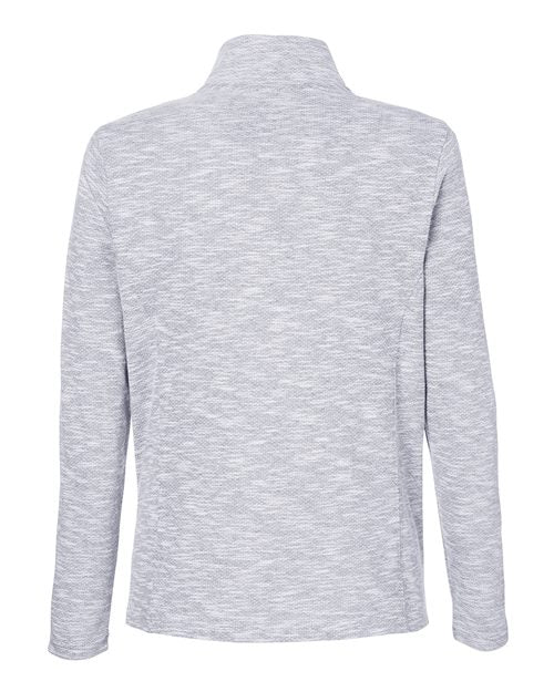 North End Women's Eclipse Jacquard Quarter-Zip Pullover NE415W