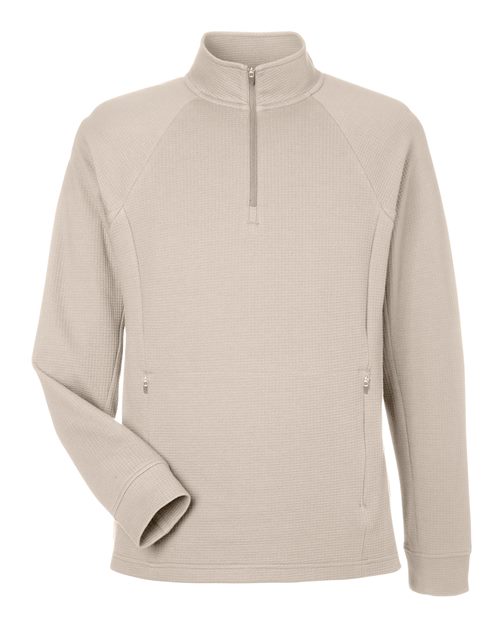 North End Men's Rhythm Waffle Quarter-Zip Pullover NE200