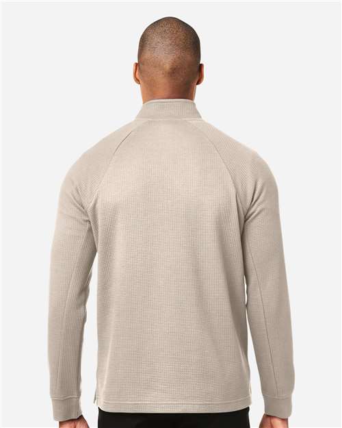 North End Men's Rhythm Waffle Quarter-Zip Pullover NE200