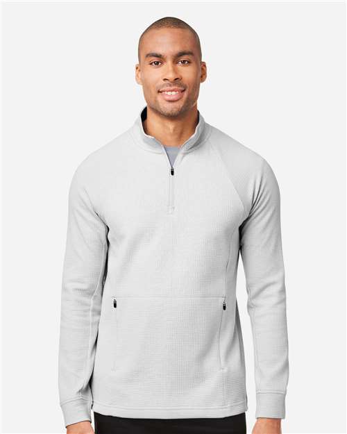North End Men's Rhythm Waffle Quarter-Zip Pullover NE200