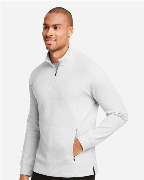 North End Men's Rhythm Waffle Quarter-Zip Pullover NE200