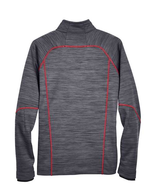 North End Men's Flux Mélange Bonded Fleece Jacket 88697