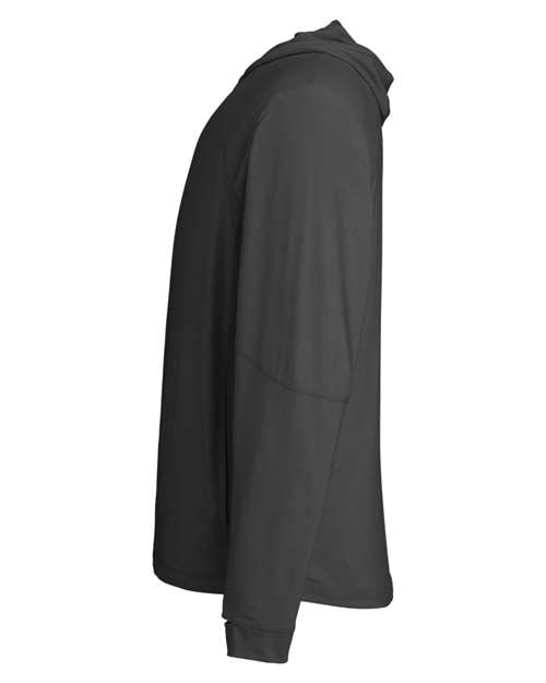 North End Unisex JAQ Stretch Performance Hooded Long Sleeve T-Shirt NE105