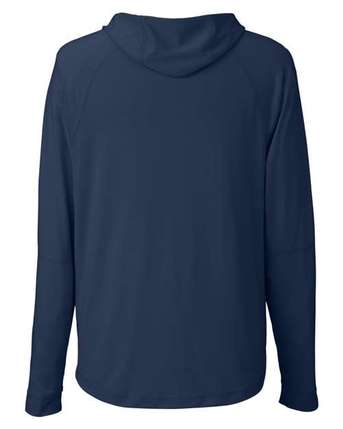 North End Unisex JAQ Stretch Performance Hooded Long Sleeve T-Shirt NE105