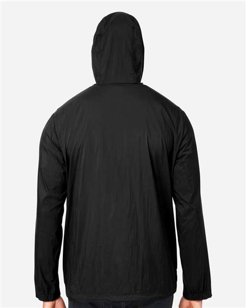 North End Men's Aura Lightweight Packable Anorak NE810