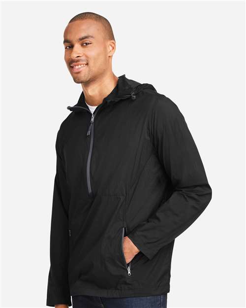 North End Men's Aura Lightweight Packable Anorak NE810