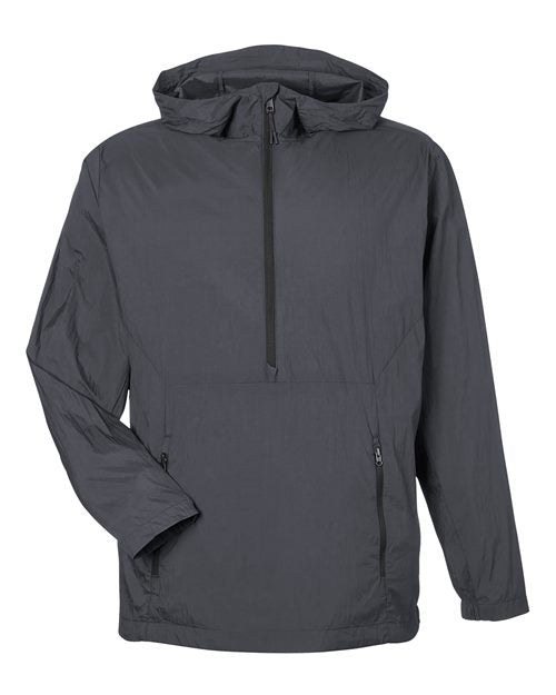 North End Men's Aura Lightweight Packable Anorak NE810