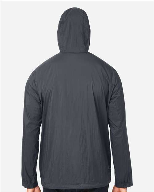 North End Men's Aura Lightweight Packable Anorak NE810