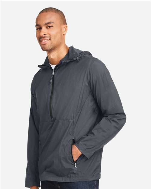 North End Men's Aura Lightweight Packable Anorak NE810