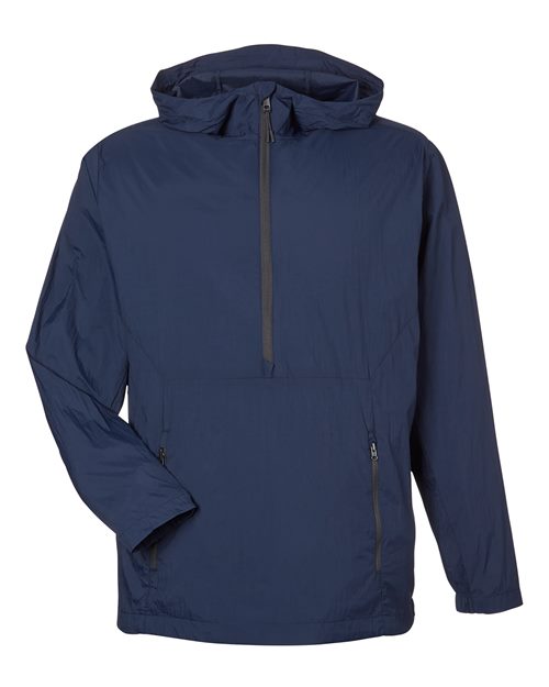 North End Men's Aura Lightweight Packable Anorak NE810