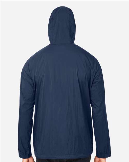 North End Men's Aura Lightweight Packable Anorak NE810