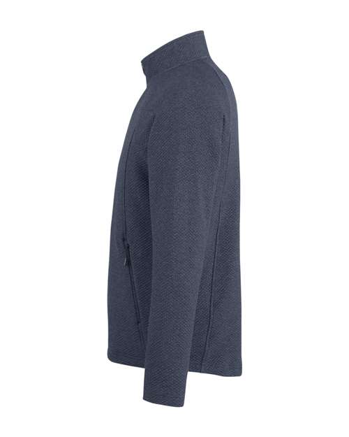 North End Men's Spirit Textured Full-Zip NE727
