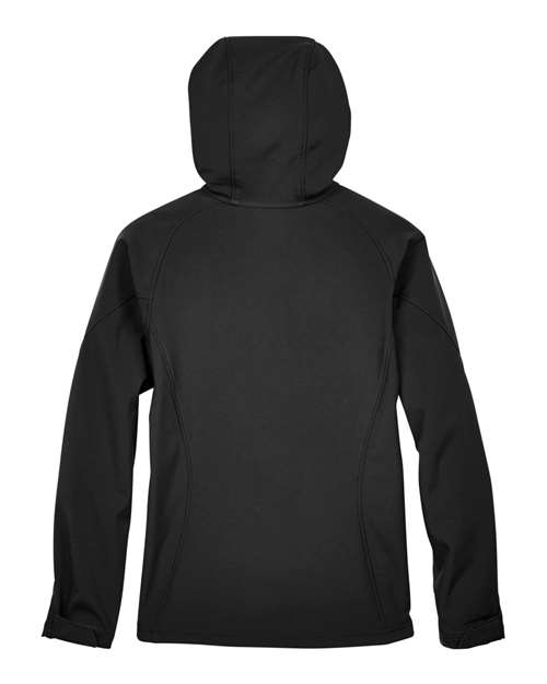 North End Women's Prospect Two-Layer Fleece Bonded Soft Shell Hooded Jacket 78166