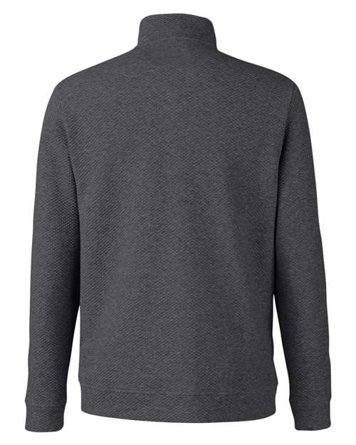 North End Men's Spirit Textured Quarter-Zip Pullover NE725