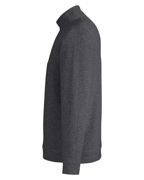 North End Men's Spirit Textured Quarter-Zip Pullover NE725