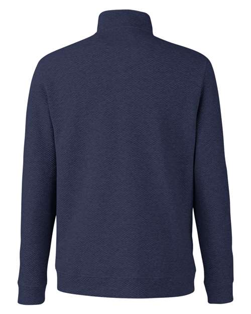North End Men's Spirit Textured Quarter-Zip Pullover NE725