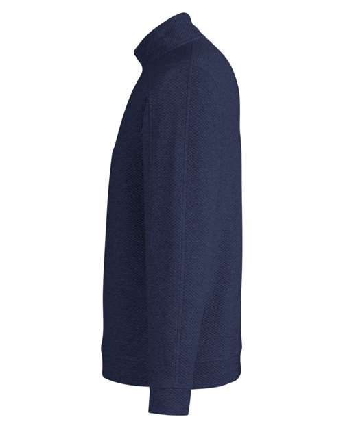 North End Men's Spirit Textured Quarter-Zip Pullover NE725