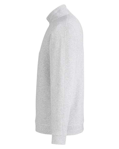 North End Men's Spirit Textured Quarter-Zip Pullover NE725