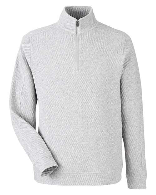 North End Men's Spirit Textured Quarter-Zip Pullover NE725
