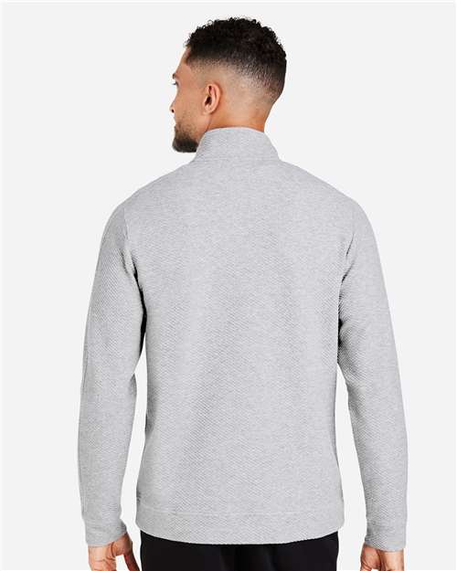 North End Men's Spirit Textured Quarter-Zip Pullover NE725