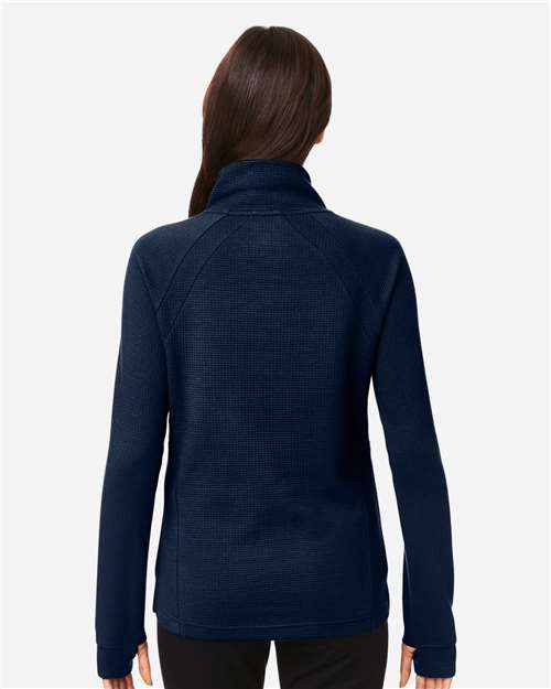 North End Women's Rhythm Waffle Cross-Neck Pullover NE200W