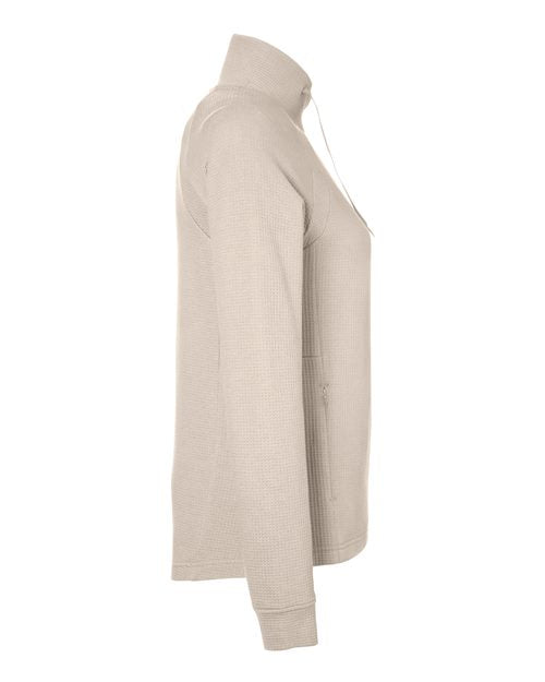 North End Women's Rhythm Waffle Cross-Neck Pullover NE200W