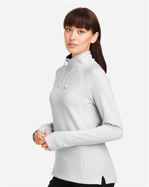 North End Women's Rhythm Waffle Cross-Neck Pullover NE200W