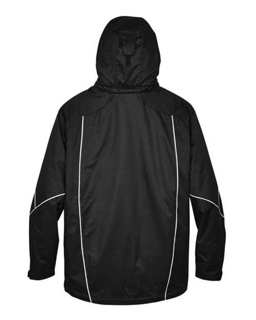 North End Men's Angle 3-In-1 Jacket with Bonded Fleece Liner 88196