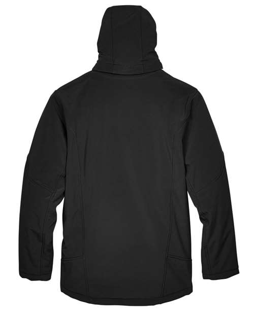 North End Men's Glacier Insulated Three-Layer Softshell with Detachable Hood 88159