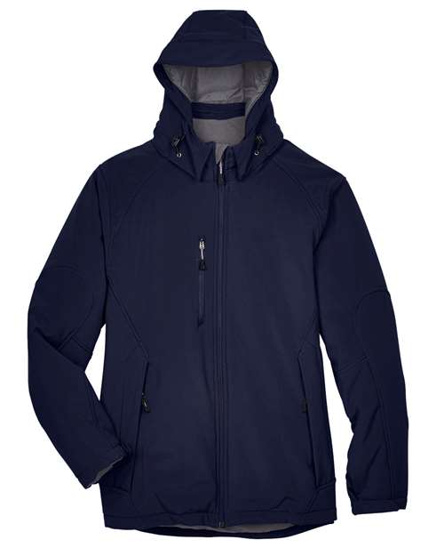 North End Men's Glacier Insulated Three-Layer Softshell with Detachable Hood 88159
