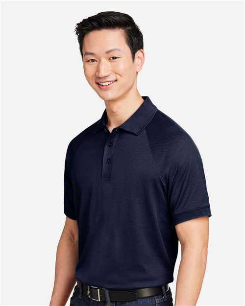 Harriton Men's Charge Snag and Soil Protect Polo M208