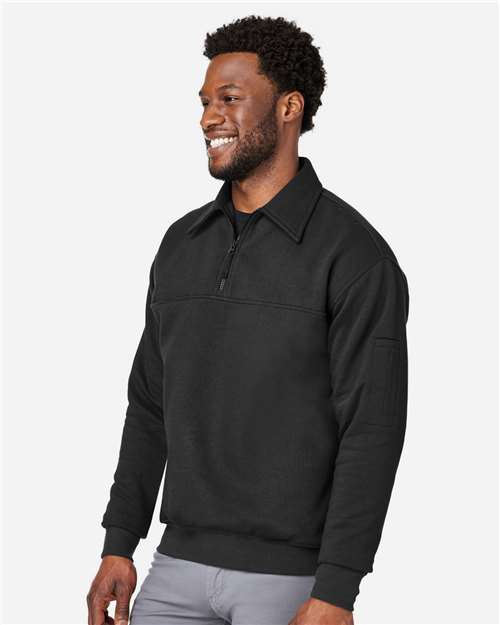 Harriton Unisex ClimaBloc™ Heavyweight Tactical Quarter-Zip Pullover M712