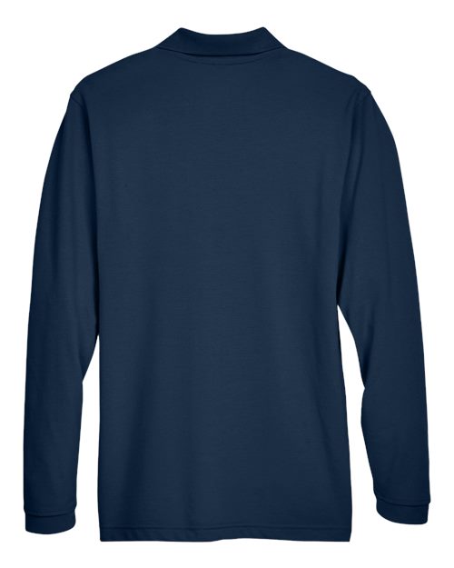 Harriton Men's Easy Blend™ Long Sleeve Polo M265L