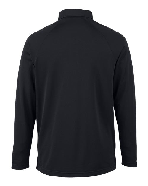 Harriton Men's Charge Snag and Soil Protect Long Sleeve Polo M208L