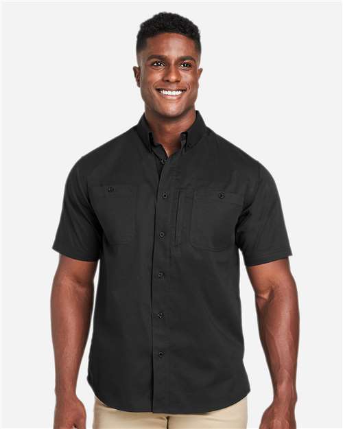 Harriton Men's Advantage IL Short Sleeve Work Shirt M585