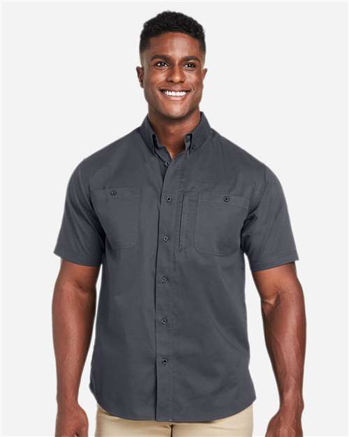Harriton Men's Advantage IL Short Sleeve Work Shirt M585