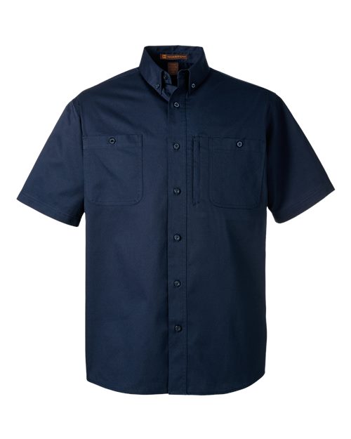 Harriton Men's Advantage IL Short Sleeve Work Shirt M585