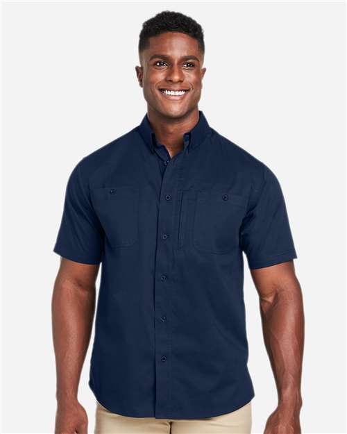 Harriton Men's Advantage IL Short Sleeve Work Shirt M585