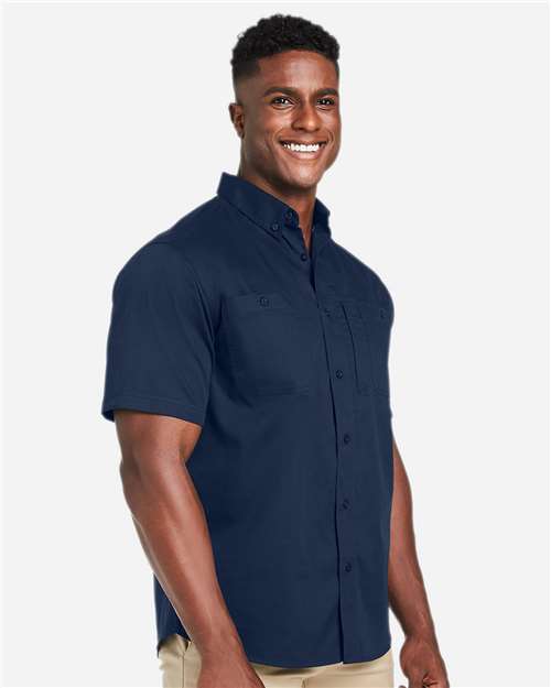 Harriton Men's Advantage IL Short Sleeve Work Shirt M585