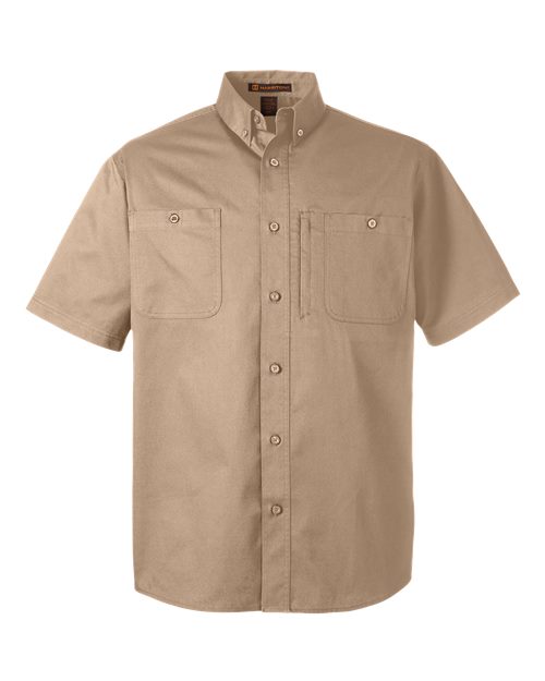 Harriton Men's Advantage IL Short Sleeve Work Shirt M585
