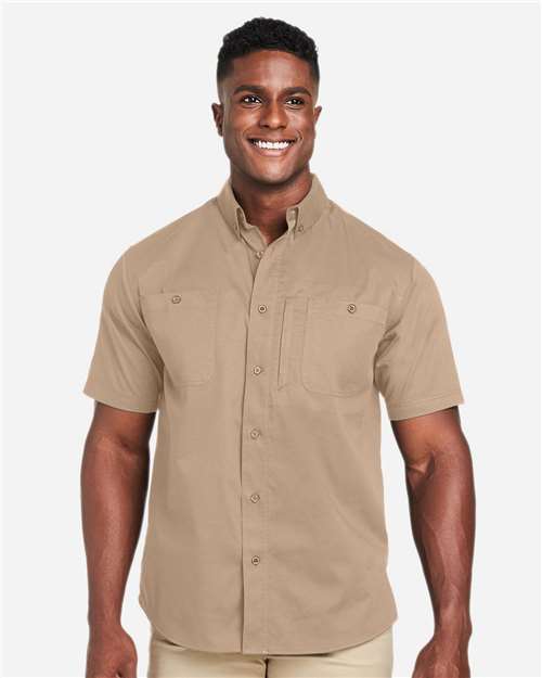 Harriton Men's Advantage IL Short Sleeve Work Shirt M585