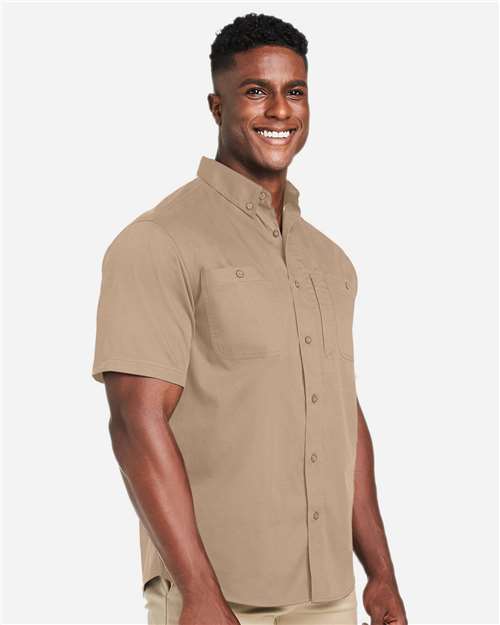 Harriton Men's Advantage IL Short Sleeve Work Shirt M585