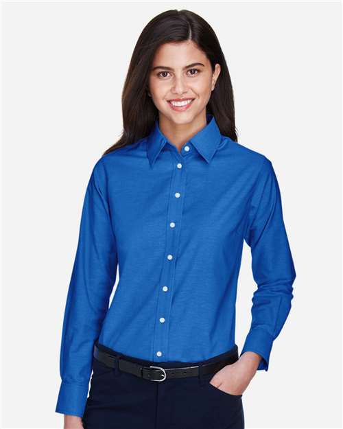 Harriton Women's Oxford Dress Shirt M600W