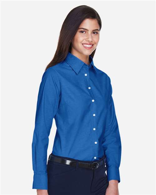 Harriton Women's Oxford Dress Shirt M600W