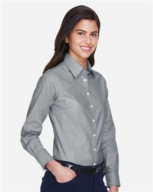 Harriton Women's Oxford Dress Shirt M600W